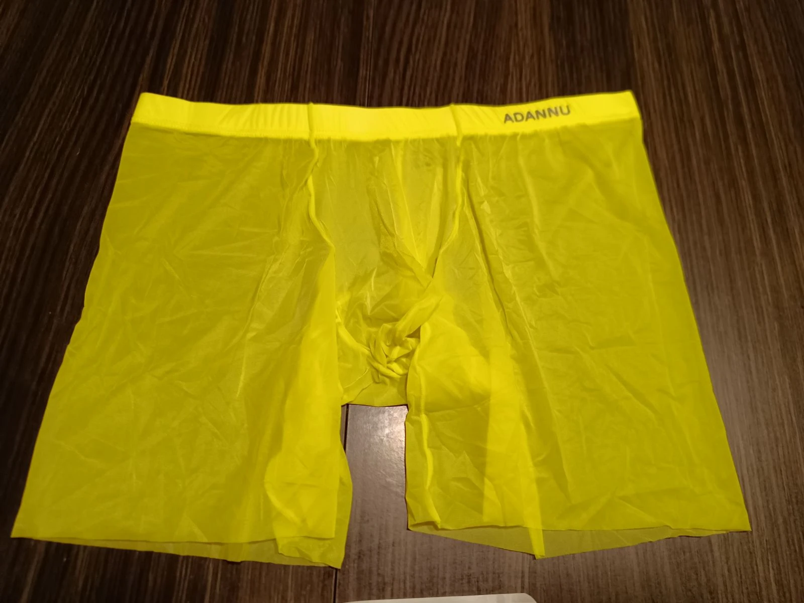 Transparent yellow boxer for men Adannu – photo 2